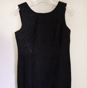 Talbot's petites tapestry sheath dress women's size 6P